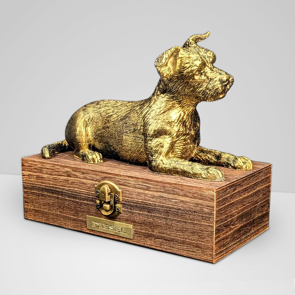 Custom dog cremation urns best sale