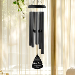 Custom Pet Memorial Wind Chimes with Name Personalized Condolence Gift for Loss of Dog - MACIFECI