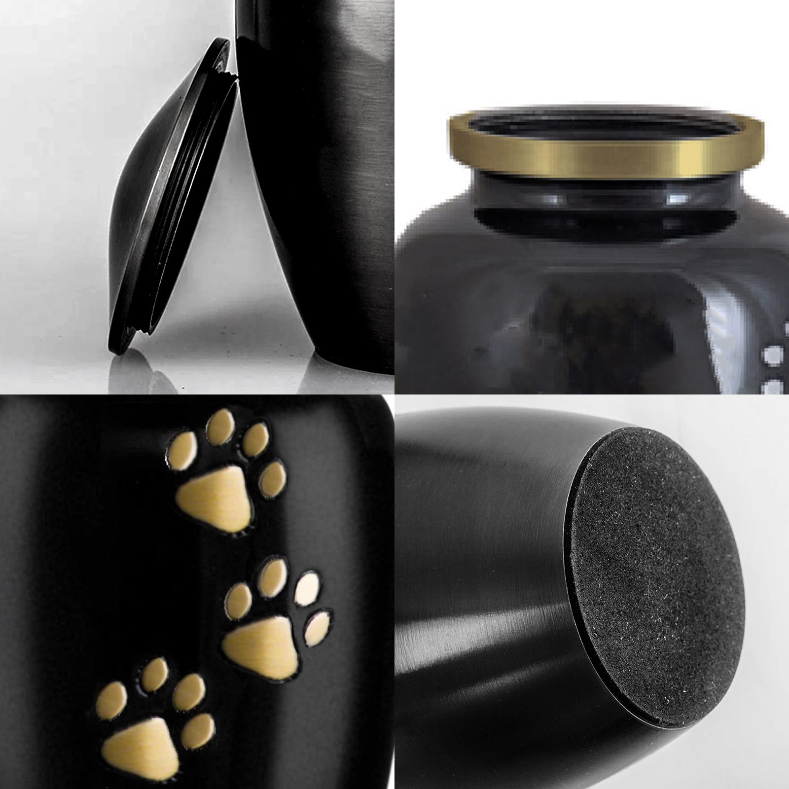 Custom Pet Urn for Dogs and Cats with Name Personalized Laser Engraving - MACIFECI