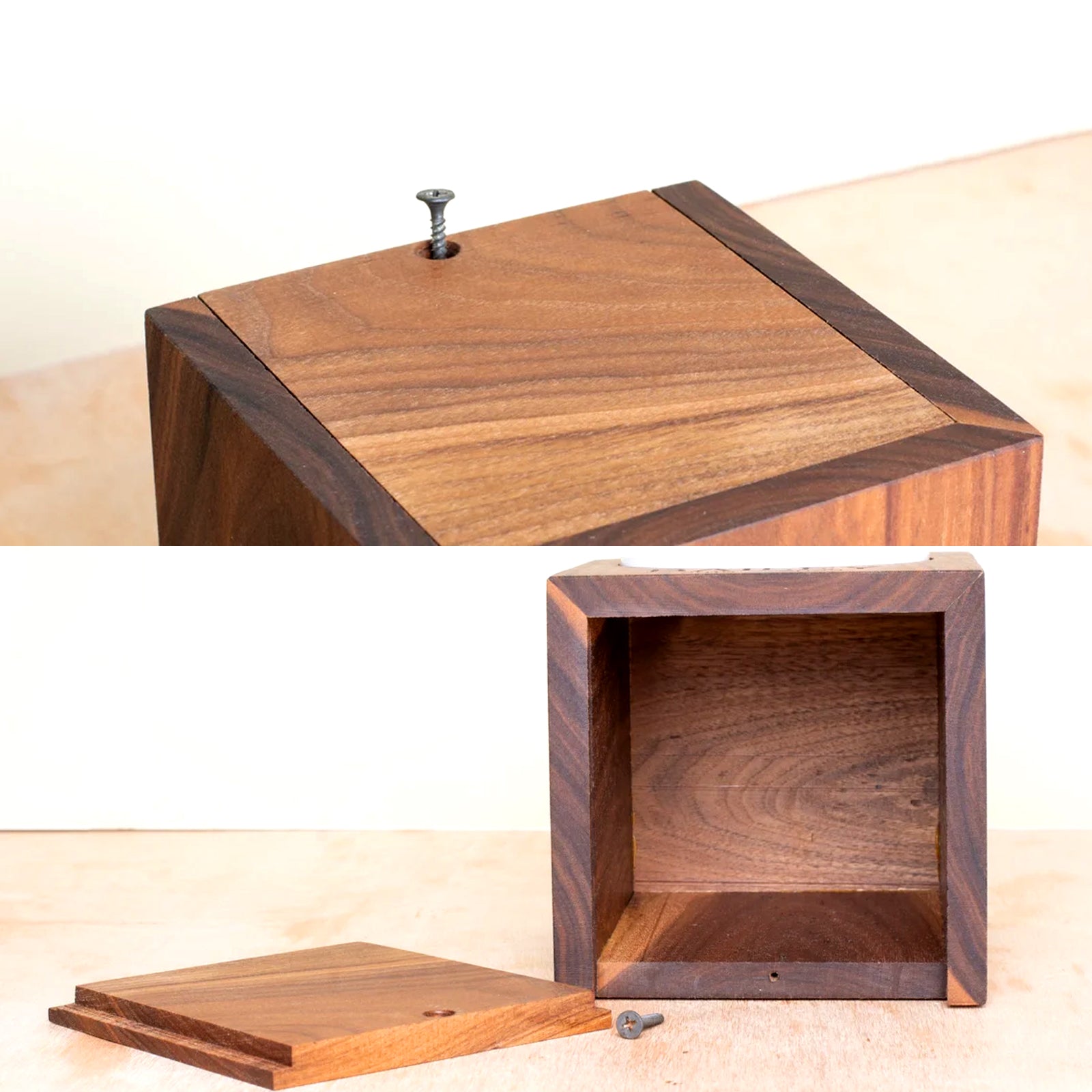 Personalized Pet Memorial Urn for Dogs and Cats Custom Keepsake Wooden Box for Ashes - MACIFECI