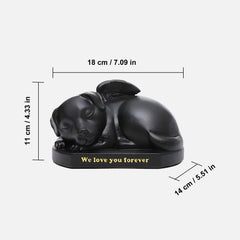 Resin Pet cremation Urn Unique Memorial Keepsake for Dogs - MACIFECI