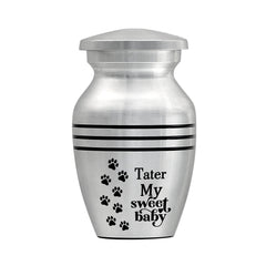 Small Keepsake Urn for Pet Ashes Personalized with Dog Name - MACIFECI